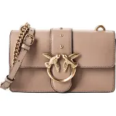 Pinko Love One Crossbody-laukku Nahka 21 cm Ruskea
