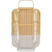Forestier Pöytävalaisin , Bamboo, Valkoinen, Olohuone, Bambu, Design