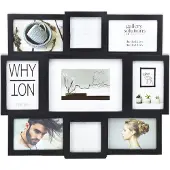 Nielsen Design Collage 9 Pictures Black valokuvakehys