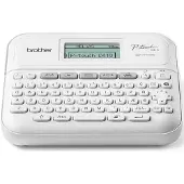 Brother PT-D410VP, QWERTY, TZe, ZINK (Zero-Ink), 180 x 180 DPI, Langallinen, Valkoinen (PTD410VPRG1)
