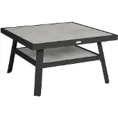 Brafab Samvaro sohvapöytä 90x90 cm antrasiitti / antrasiitti