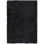 vidaXL Pörrömatto korkeanukkainen NAVARRA musta 120x170 cm polyesteri