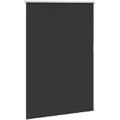 vidaXL Rullaverho Blackout Musta 110x130 cm Kankaan leveys 105,7 cm