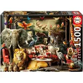 Educa The Animal Mansion 1500p palapeli