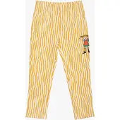 Peppi Pitkätossu X Martinex Raita Leggingsit, Curry, 110