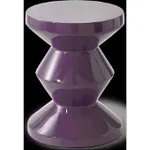 Pols Potten Zig Zag - Purple - Ø35.5X H46CM