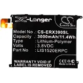 123accu SonyEricsson Xperia Z Ultra akku 3000 mAh
