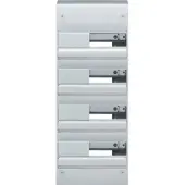 Wexøe HAGER Group board GD413F 4 x 13 moduulia PE-kiinnikkeelläKokoaika x leveys x syvyys: 625 x 250 x 103 mmIP 30, valkoinen RAL 9010