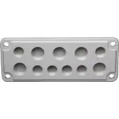 Fibox Kierteitetty laippa Str. 2 6xM20+5xM25