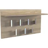 Topeshop WIESZAK 2F SONOMA clothing hanger Oak