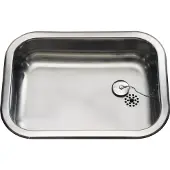 INTRA JUVEL Intra k480 stainless steel kitcen sink for inset with