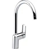 Damixa clover green kitchen mixer high c-spout