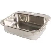 INTRA JUVEL Intra k480b1 stainless steel kitchen sink with taphole