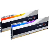 G.Skill Trident Z5 RGB 48 Gt (2 x 24 Gt) DDR5 8000 MHz, CL40 -muisti, hopea (XMP)