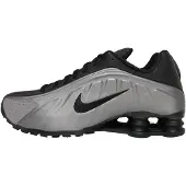 Nike Matalavartiset tennarit 'SHOX R4' hopeanharmaa / musta