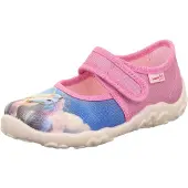 Superfit Ballerina 'BONNY' safiiri / harmaa / vaalea pinkki / offwhite