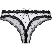 Hunkemoller Stringit musta / valkoinen