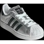 Adidas Originals Superstar Ii J - Silver - 38 2/3