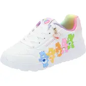SKECHERS Tennarit 'UNO LITE - CARE BEARS BFFS' sininen / vihreä / vaaleanpunainen / valkoinen