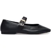 Tommy Hilfiger Nauhaballerina musta