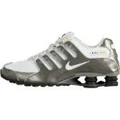 Nike Matalavartiset tennarit 'Shox NZ' tummanharmaa / valkoinen