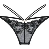 Hunkemoller Stringit musta