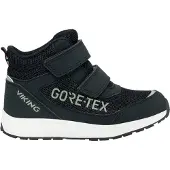 Viking Bouncy GTX 2V Mid Vedenpitävät Lenkkarit, Black, 30