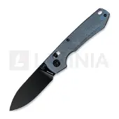 Vosteed Raccoon TiSlim Crossbar - Blackwash - Titanium kääntöveitsi, Acid Wash Blue