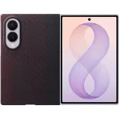 Samsung Galaxy Z Fold8 Carbon Magnet -kotelo EF-KF971SREGWW - Punainen