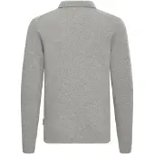 Casual Friday Cffelipo Lambswool Polo Knit - Grey - L