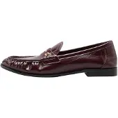 Lipsy Loafer burgundin punainen