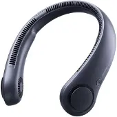 JISULIFE Neck Fan 3 4000mAh Portable Neck Fan - Navy Blue