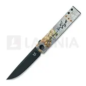 Fox knives Chnops - Black Top Shield - UV M2 kääntöveitsi