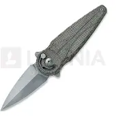 Fox knives Saturn Flipper - Stonewash - Micarta kääntöveitsi, oliivinvihreä