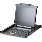 Aten – 19" KVM console with 17" LCD screen, 1U, US (CL1000M-ATA-AG)