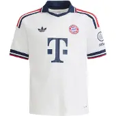 Adidas Fc Bayern München Away Jersey Youth 26/27 - White - 176
