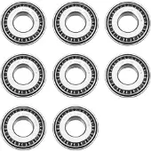 ISTOVO 8X 30203 Taper Roller Wheel Bearings 17x40x12