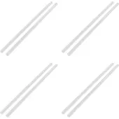 ISTOVO 3Mmx250Mm Round Shape Solid Acrylic Rod Pmma Extruded Bar Clear 8Pcs