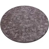 Rugsx Alfombra POZZOLANA círculo marrón 44 circulo 100 cm