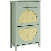 SoBuy Kenkäteline FSR223-GR Vihreä 62x25x97 cm