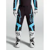 Alpinestars Supertech Vesta Miesten Crossihousut Musta/Turkoosi unisex, size 38