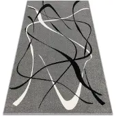 Rugsx Alfombra SILVER CHOCO gris 160x220 cm
