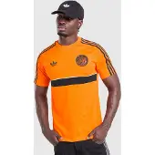 Adidas Toiminnallinen paita 'Ajax Amsterdam' tummanoranssi / musta / valkoinen