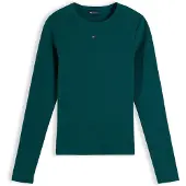 Tommy Hilfiger Essential Rib Pitkähihainen T-paita