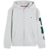 Tommy Hilfiger Brand Love Fz Hoodie - Grey - 152