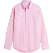 Tommy Hilfiger Paita 'Flex' vaaleanpunainen / valkoinen