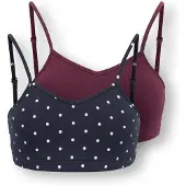 ONLY Koglola 2-Pack Padded Top Acc - Burgundy - 134-140