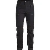 Lundhags Makke High Waist Curved Pant, vaellushousut, naiset, musta