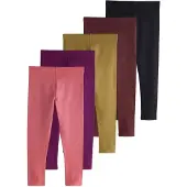 Next Leggingsit oliivi / tummanvioletti / pitaija / viininpunainen / musta