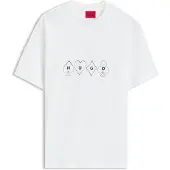 HUGO Doudi 10268981 Red Lyhythihainen T-paita